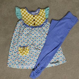 Serendipity Outfit by Shrimp and Grits. Size 9-10